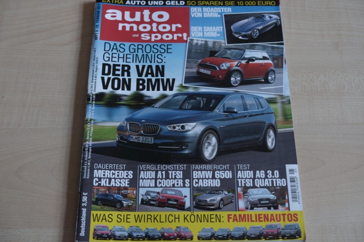 Deckblatt Auto Motor und Sport (05/2011)